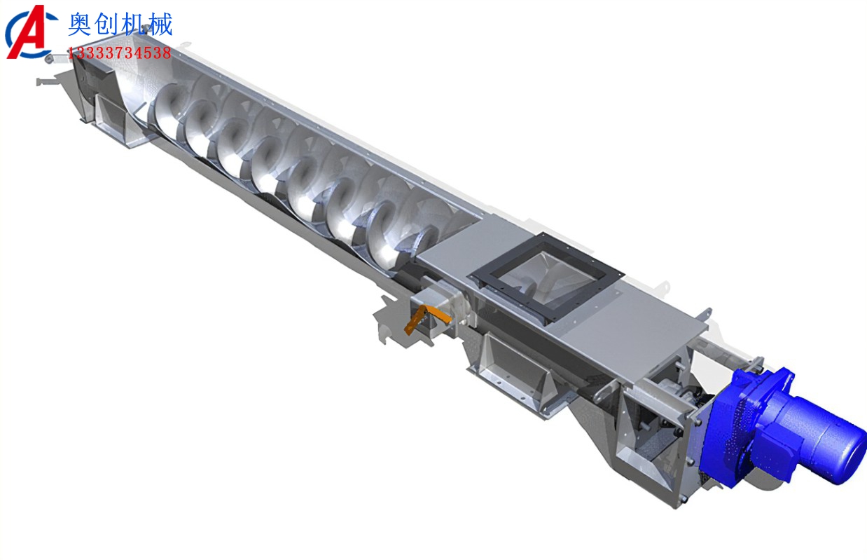 無軸螺旋污泥輸送機(jī) 無軸螺旋污泥輸送機(jī)